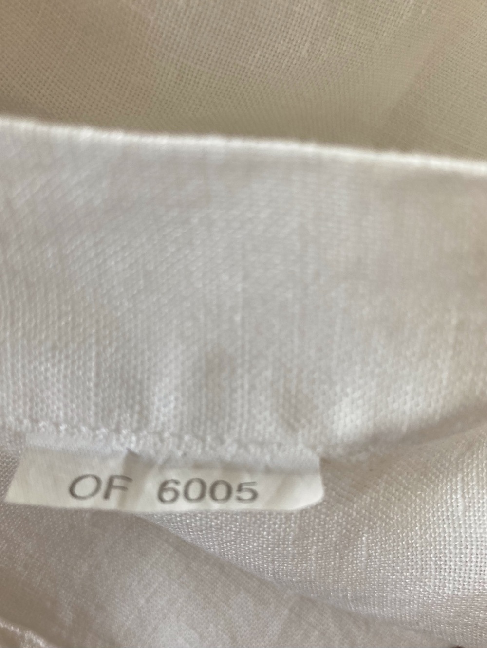 Lacoste 100% French Linen Men’s Reg.FitShirt White-Size 42 US-LG- Summer Preppy - Picture 9 of 13